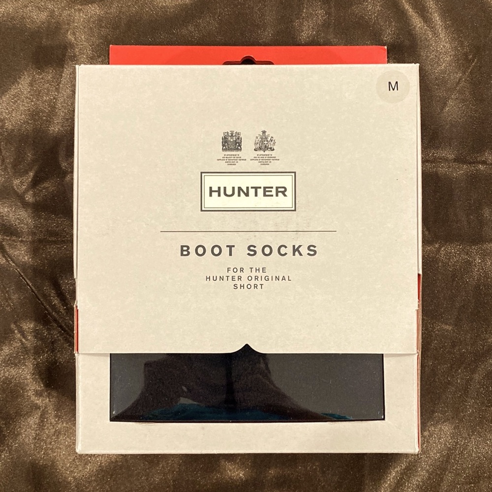 Beautiful and warm Hunter winter boot socks completely new